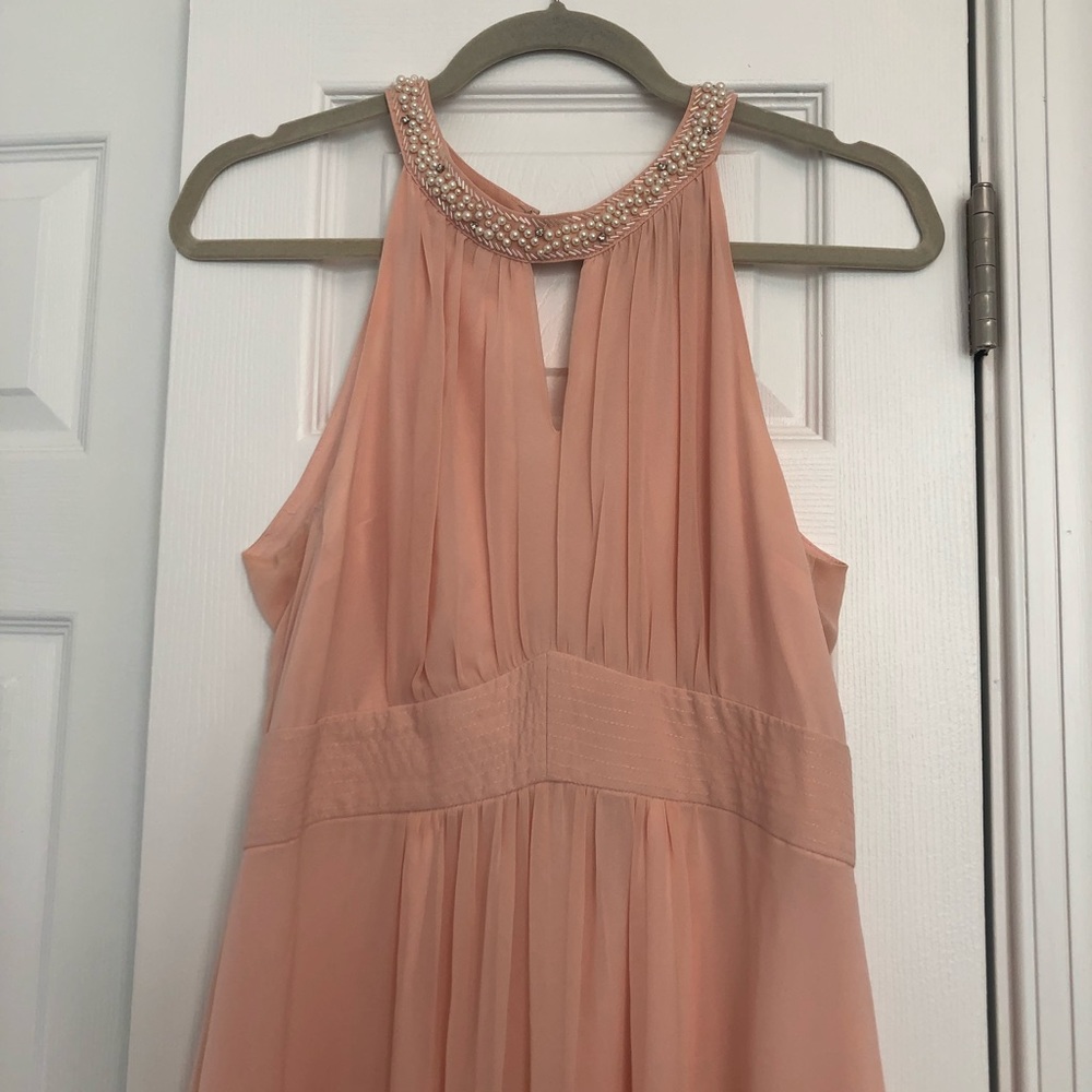 Peach Prom dress